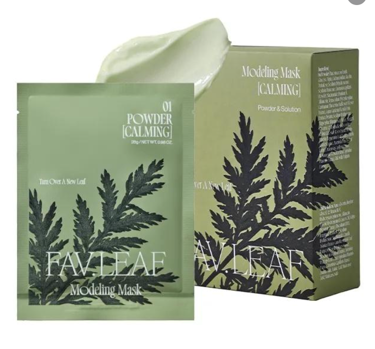 Fav.Leaf Calming Modeling Mask