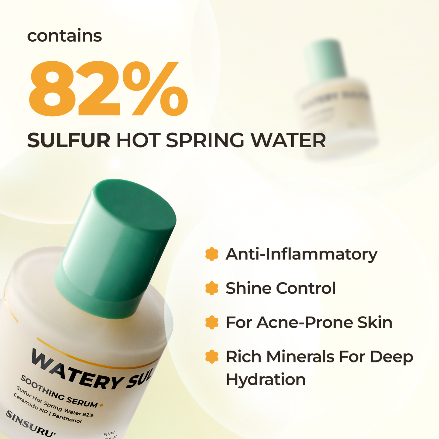 Watery Sulfur 82 Soothing Serum