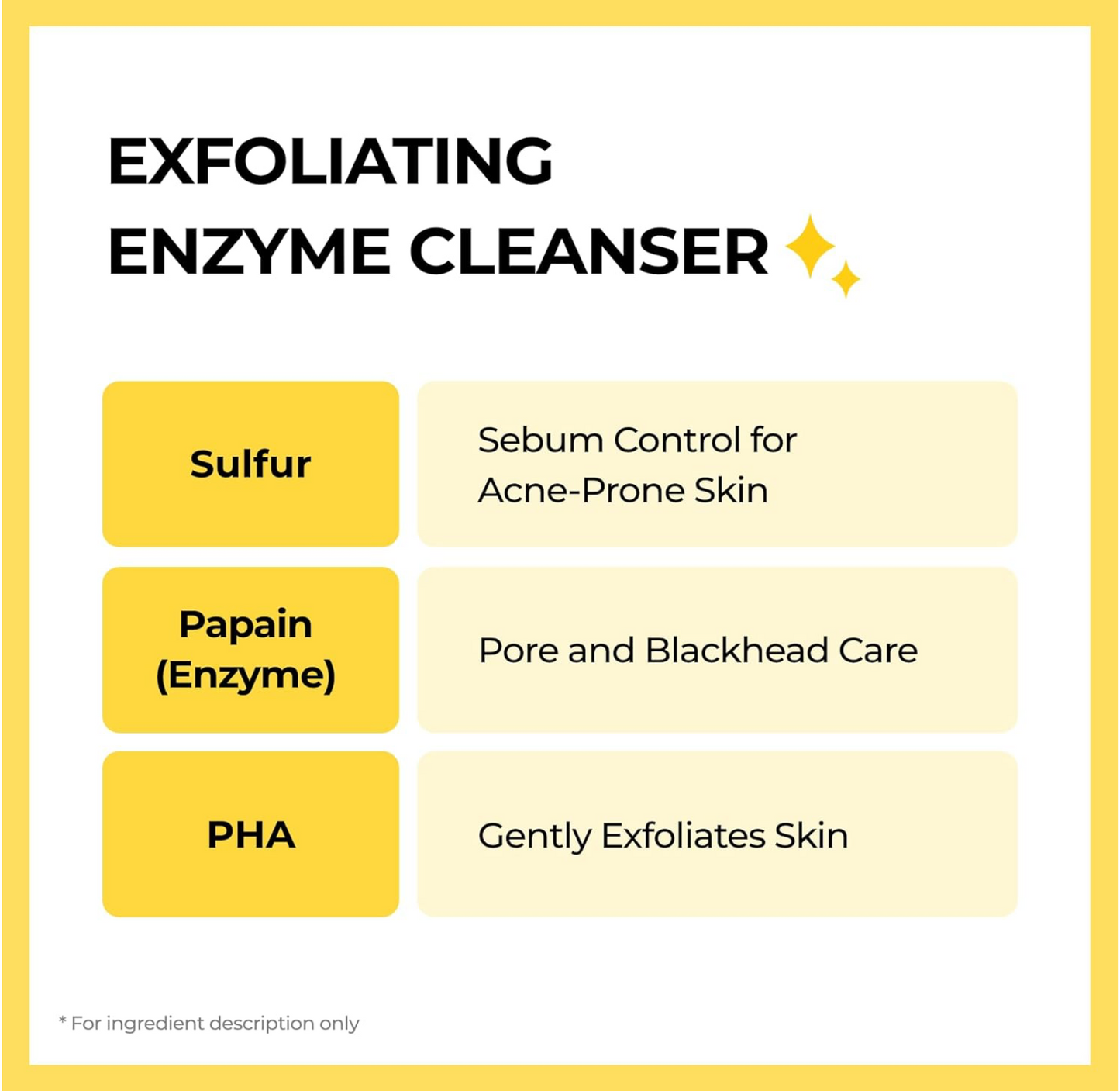 Sinsuru sulfur Mineral Cleansing Powder