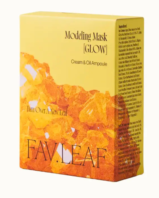 FAV.LEAF Glow Modeling Mask