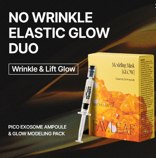 [Cellinto] Exosome Ampoule + FAVLEAF Glow Modeling Mask