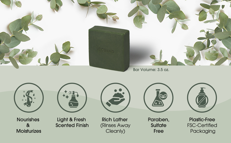 [ECOAND]Vegan Shampoo bar& Conditioner bar set