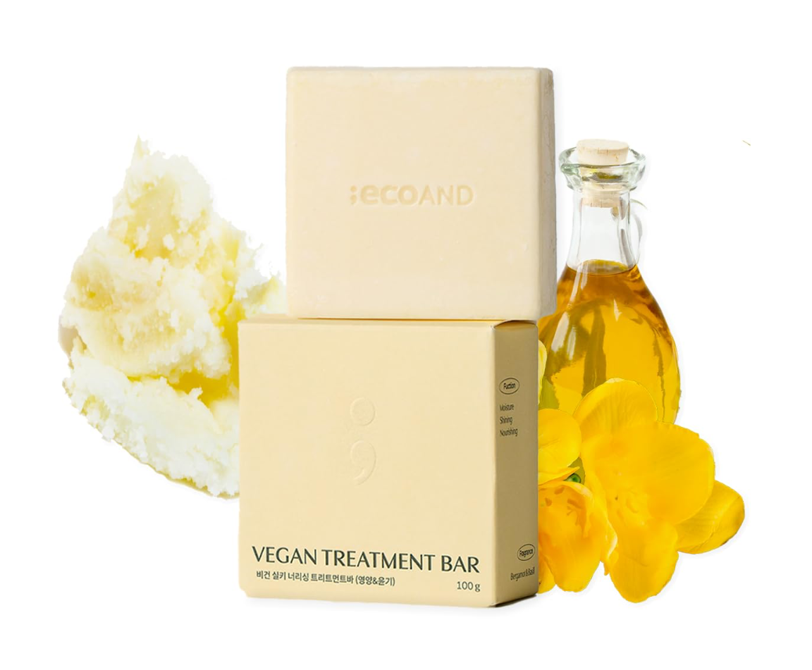 [ECOAND]Vegan Shampoo bar& Conditioner bar set
