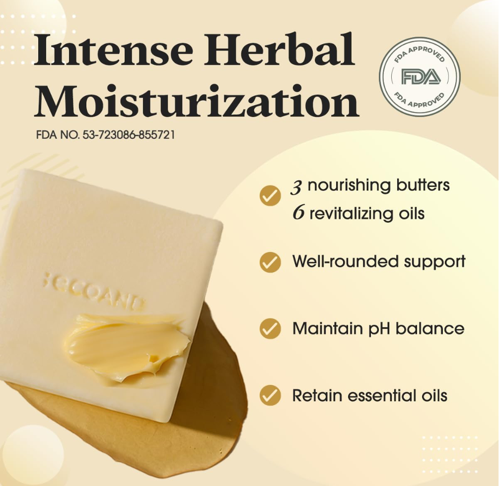 [ECOAND]Vegan Shampoo bar& Conditioner bar set